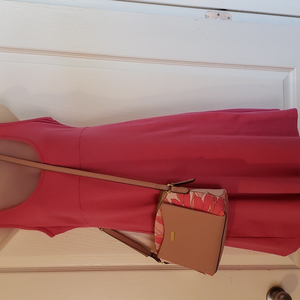 Trina Trina Turk Desert Rose Floral Crossbody Shoulder Bag Small Purse Womens